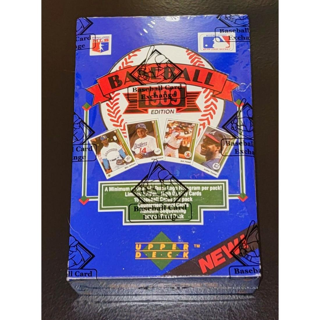 1989 Upper Deck Low Series Wax Box Possible Ken Griffey JR RC (1 of 1)