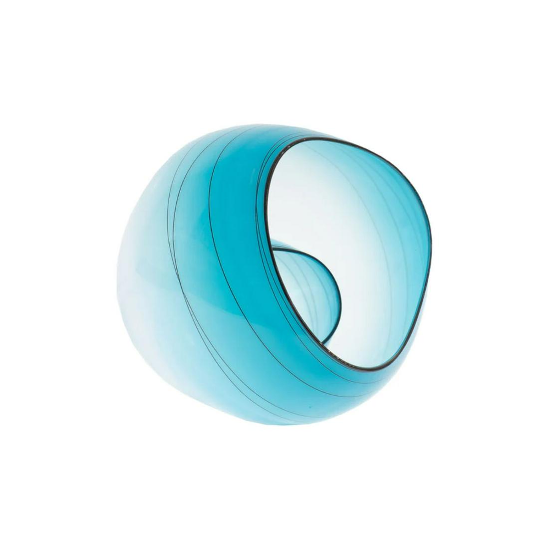 Dale Chihuly 2004 â€œBlue Sky Basketâ€ Handblown Art Glass Sculpture (1 of 1)