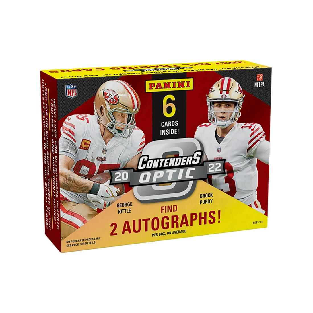 2022 Panini Contenders Optic NFL Football Factory Sealed Hobby Box (1 of 1)