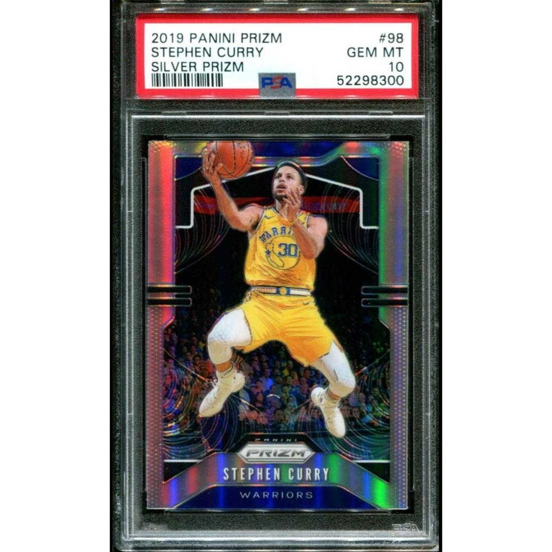 2019 Panini Prizm #98 Stephen Curry PSA 10 (1 of 2)