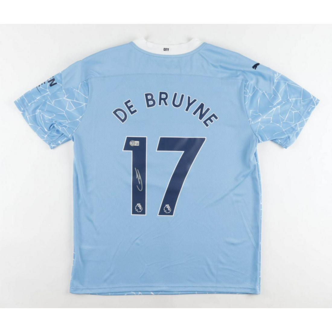 Kevin De Bruyne Signed Manchester City Jersey (Beckett) (1 of 1)