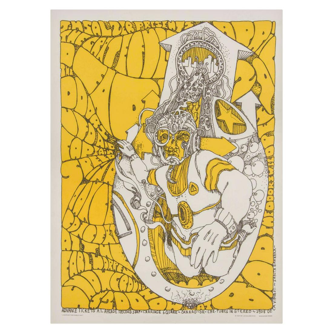 The Grateful Dead Santa Barbara Poster (1 of 1)