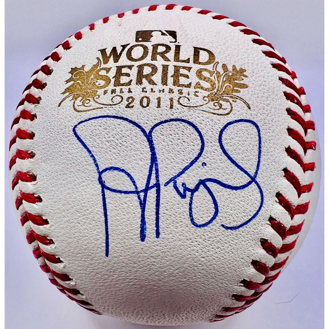 Albert Pujols Signed 2011 World Series Baseball (Beckett COA) (1 of 2)