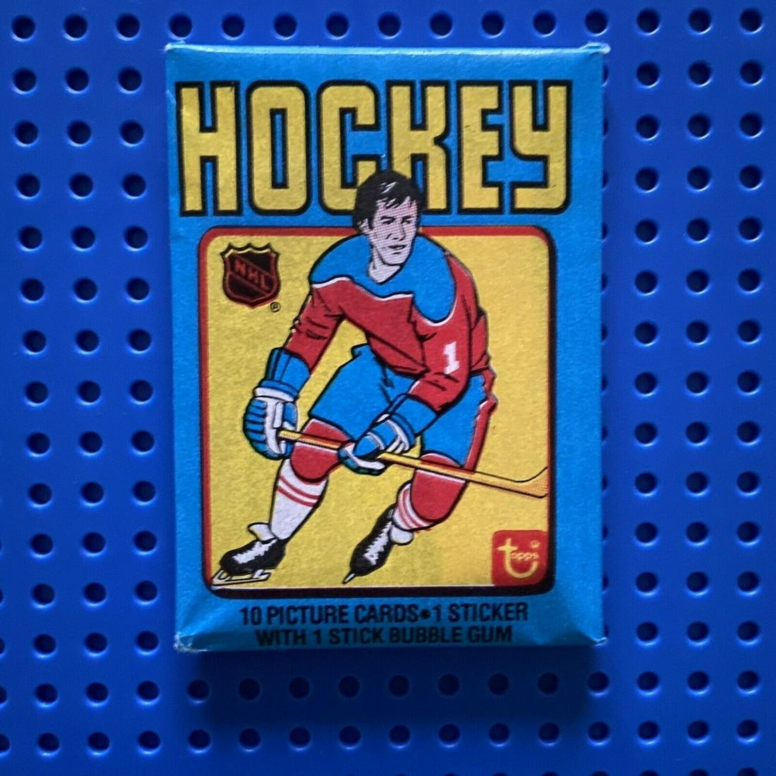1979-80 Topps Hockey Wax Pack (1) Possible Gretzky Rookie (#18) (1 of 2)