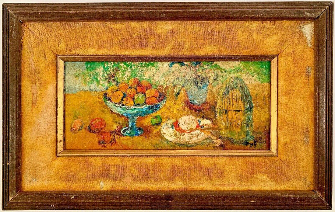 Original Marcel Dyf Signed & Framed 13.5" x 8.5" Oil Painting On Board: Original Marcel Dyf Signed & Framed 13.5" x 8.5" Oil Painting On Board. . The painting is in excellent original condition with no damage to the board or in-painting. The original frame is in very good