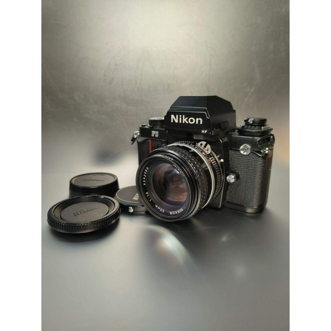 Nikon F3 HP Film Camera Ai-s ais 50mm f/1.4 Lens (1 of 9)