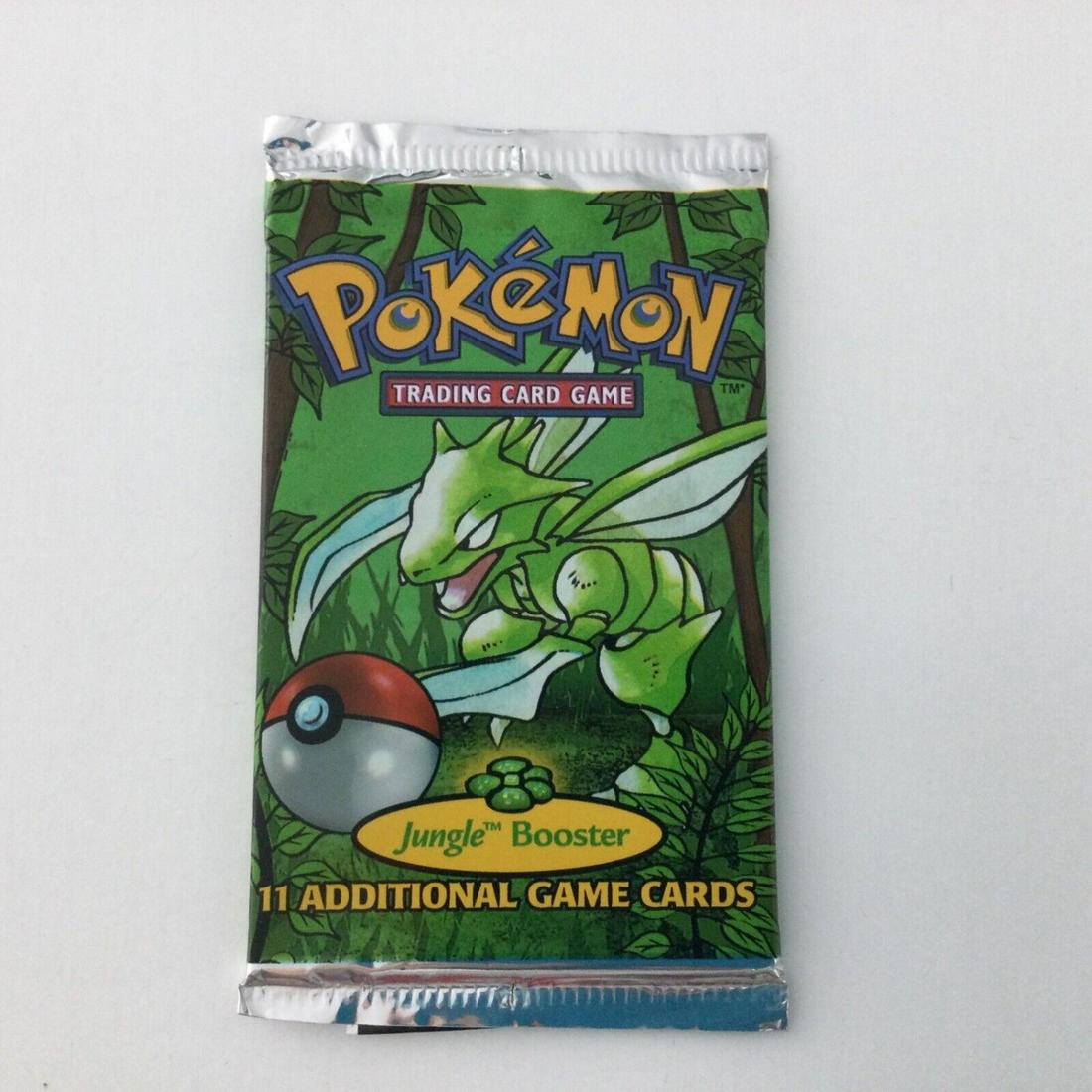 1999 Pokemon Jungle Factory Sealed Booster Pack: 1999 Pokemon Jungle Factory Sealed Booster Pack