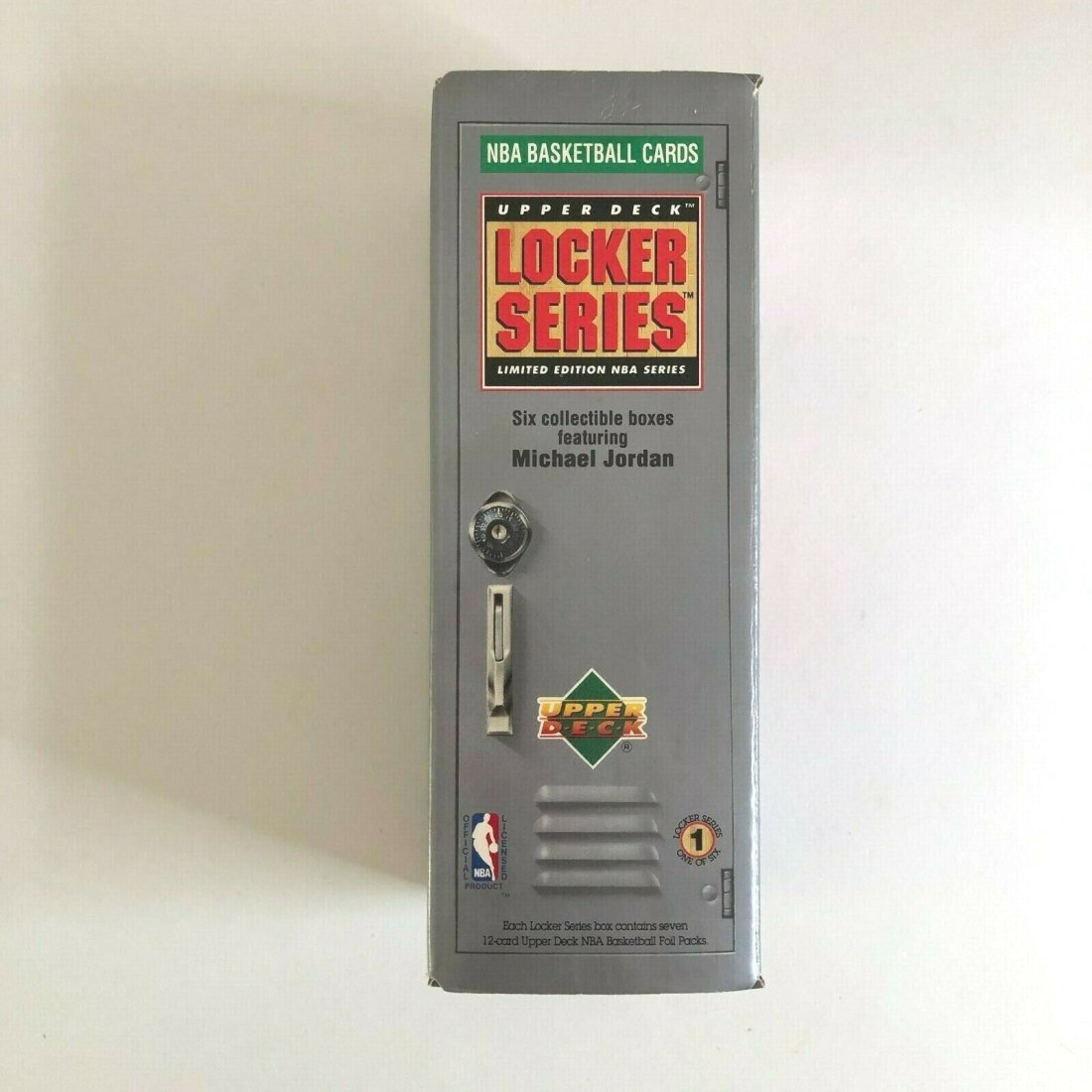 91'-92' Upper Deck NBA Michael Jordan Locker Series 6 Box with (6) Packs (1 of 1)