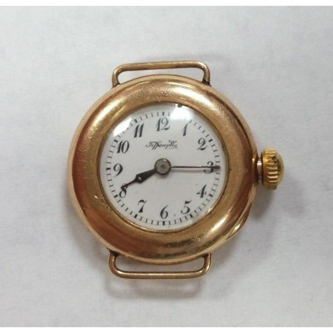 Tiffany & Co Gold Vintage Watch Rare 26mm 18k Solid Yellow Gold 76838: Tiffany & Co Gold Vintage Watch Rare 26mm 18k Solid Yellow Gold 76838