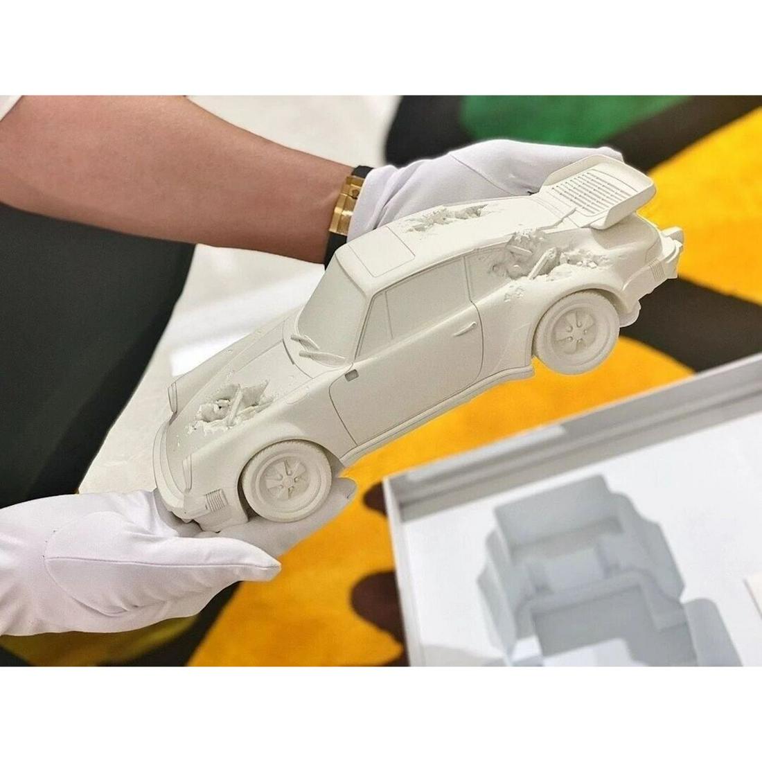 Daniel Arsham Eroded Porsche 911 White. Brand new, factory sealed. Ltd Ed 1/500: Daniel Arsham Eroded Porsche 911 White. Brand new, factory sealed. Ltd Ed 1/500