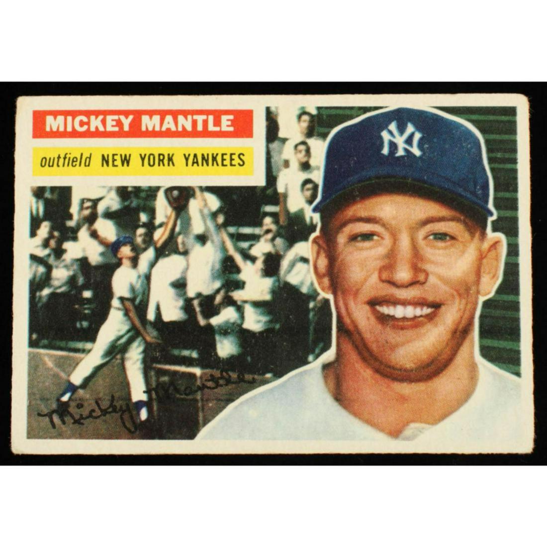 Mickey Mantle 1956 Topps #135 (1 of 1)
