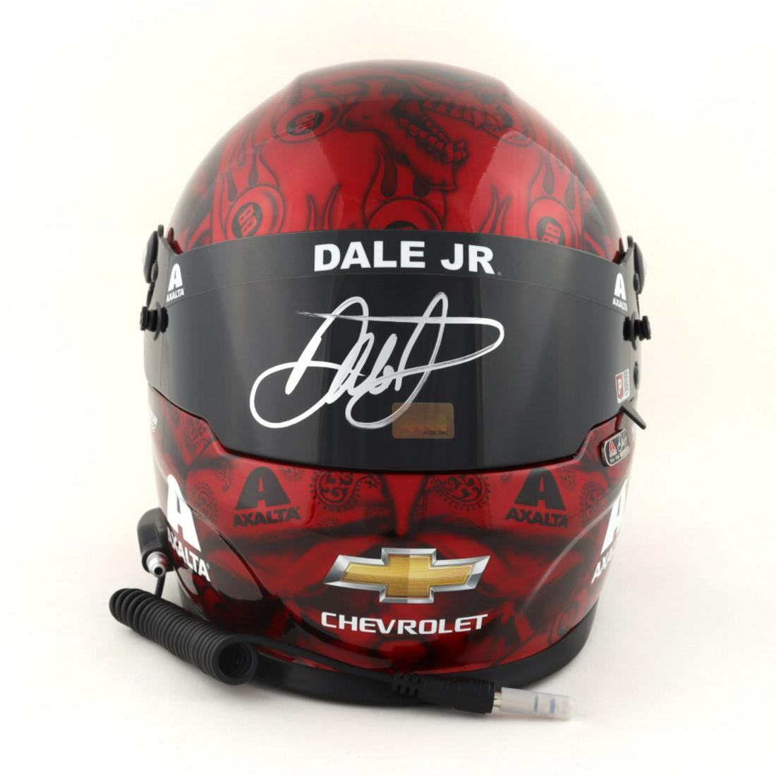 Dale Earnhardt Jr. Signed NASCAR LE "First Final" Axalta #88 Full-Size Helmet (Dale Jr. & PA) (1 of 1)
