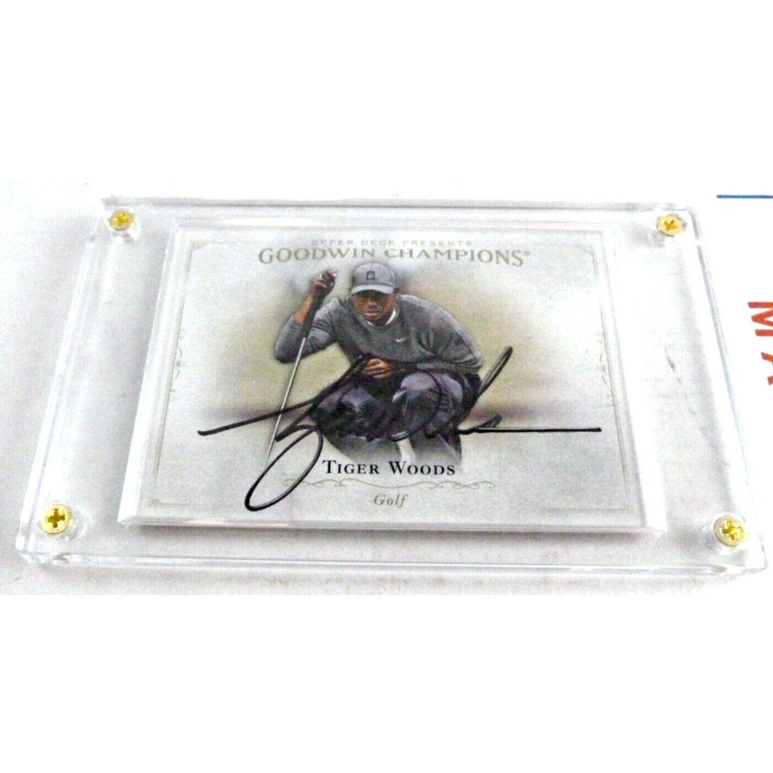 UPPERDECK トレーディングカード 53/100 2016 Upper Deck Goodwin Champions Tiger Woods Card #53