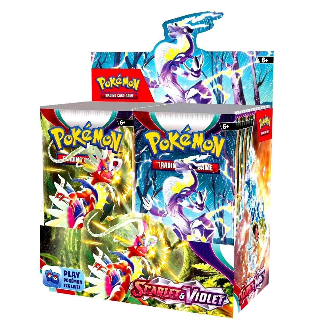 Pokemon TCG Scarlet & Violet Base Set Booster Box Factory Sealed 36 Packs (1 of 1)