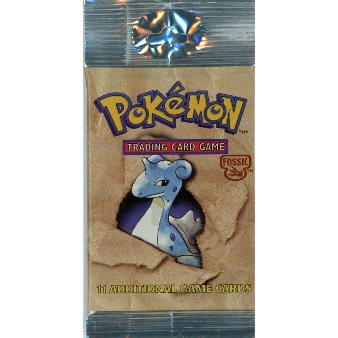 Pokemon Fossil Unlimited LONG Booster Pack | FACTORY SEALED | 1999 WOTC Ã°Å¸â€Â¥ RARE: Pokemon Fossil Unlimited LONG Booster Pack | FACTORY SEALED | 1999 WOTC Ã°Å¸”Â¥ RARE