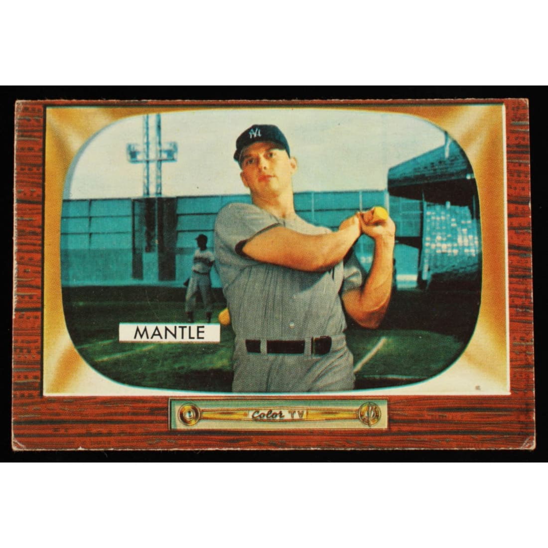 Mickey Mantle 1955 Bowman #202 (1 of 1)