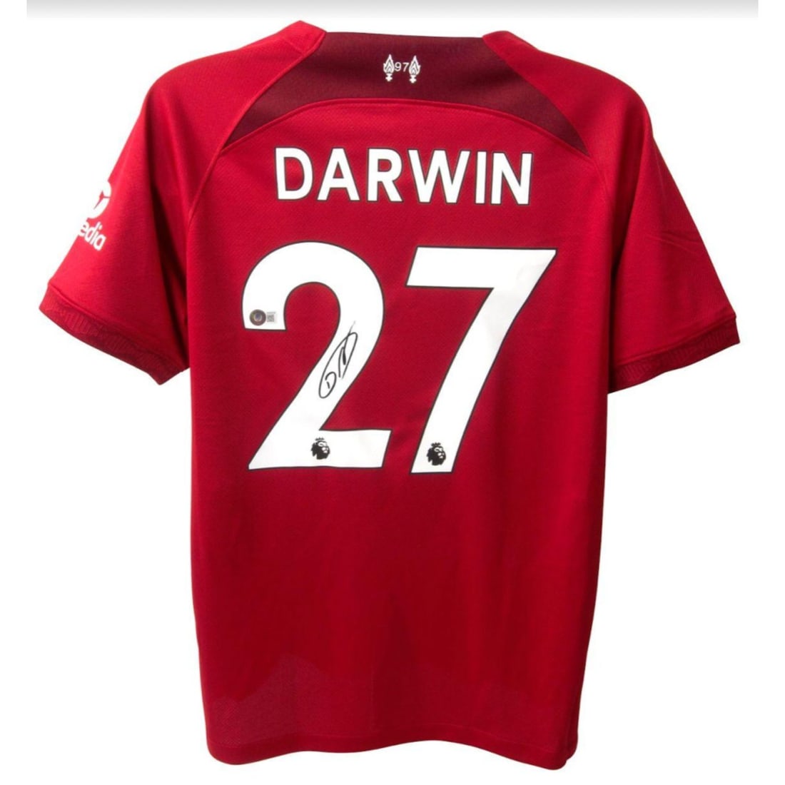 Darwin Nunez Signed Liverpool Home Jersey (Beckett): Darwin Nunez Signed Liverpool Home Jersey (Beckett)