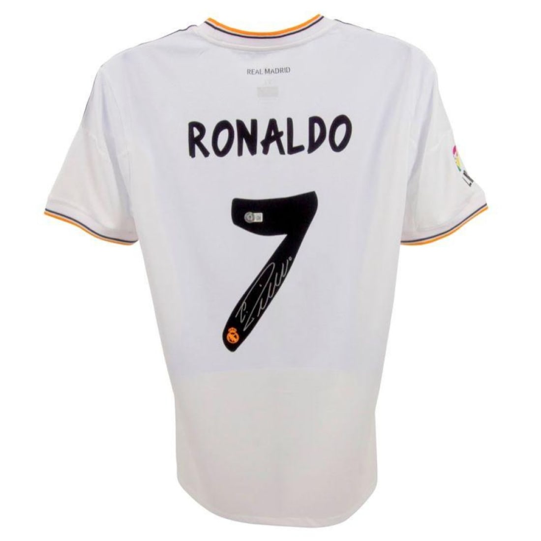 Cristiano Ronaldo Signed Real Madrid 2023-2014 Home Jersey (Beckett) (1 of 2)