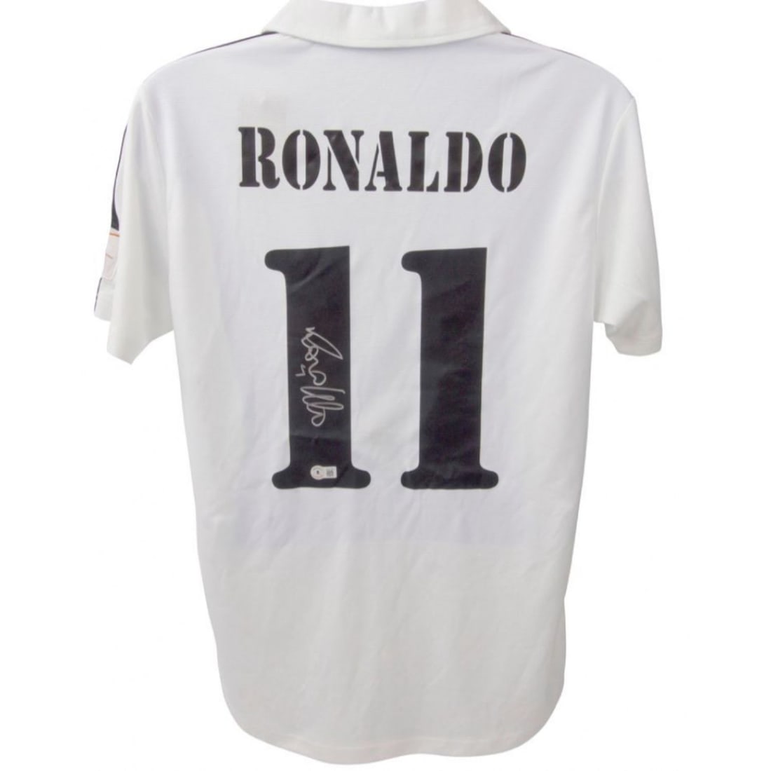 Ronaldo Nazario Signed Real Madrid Jersey (Beckett): Ronaldo Nazario Signed Real Madrid Jersey (Beckett)