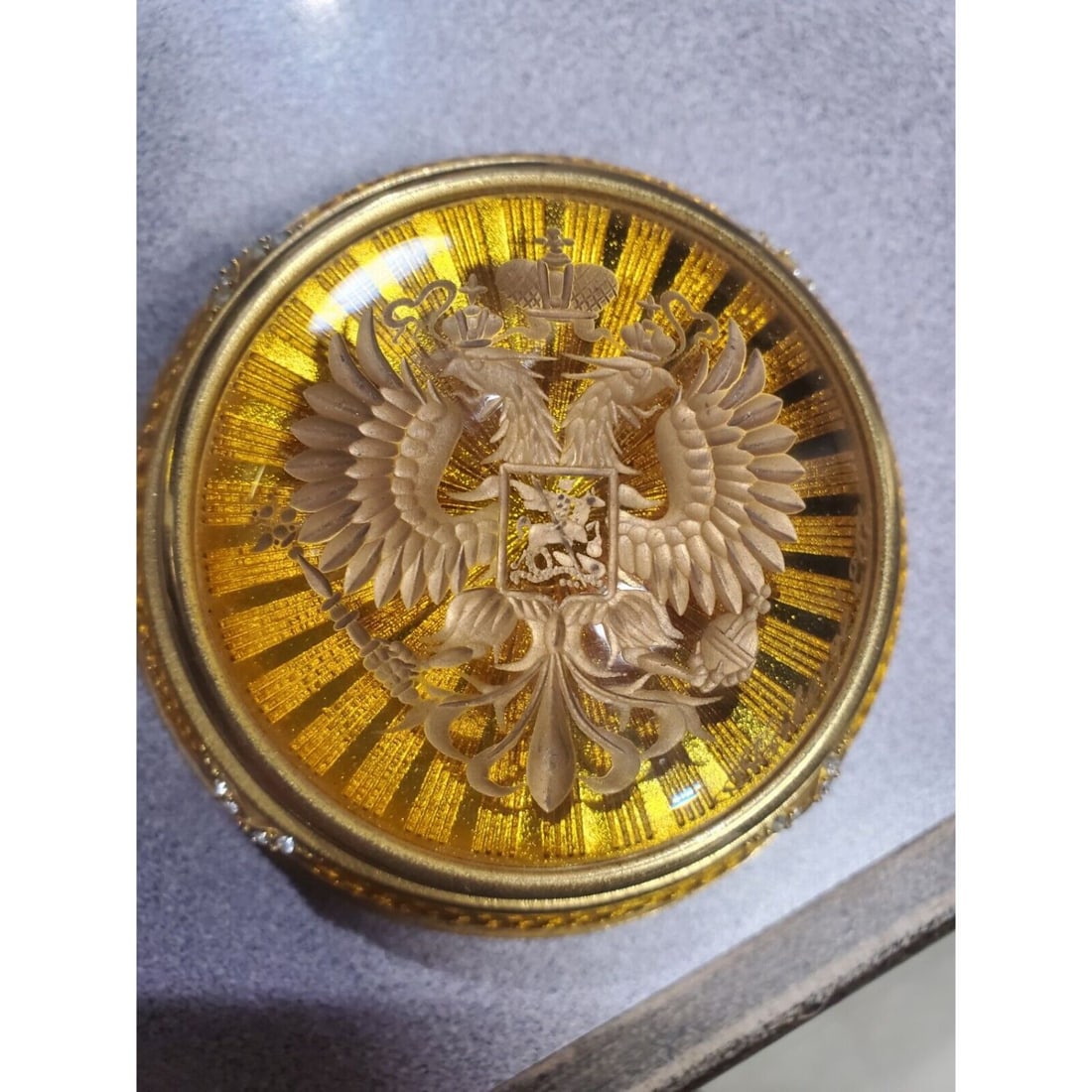 Faberge Imperial Limited Edition Paperweight-Signed And Numbered (1 of 5)