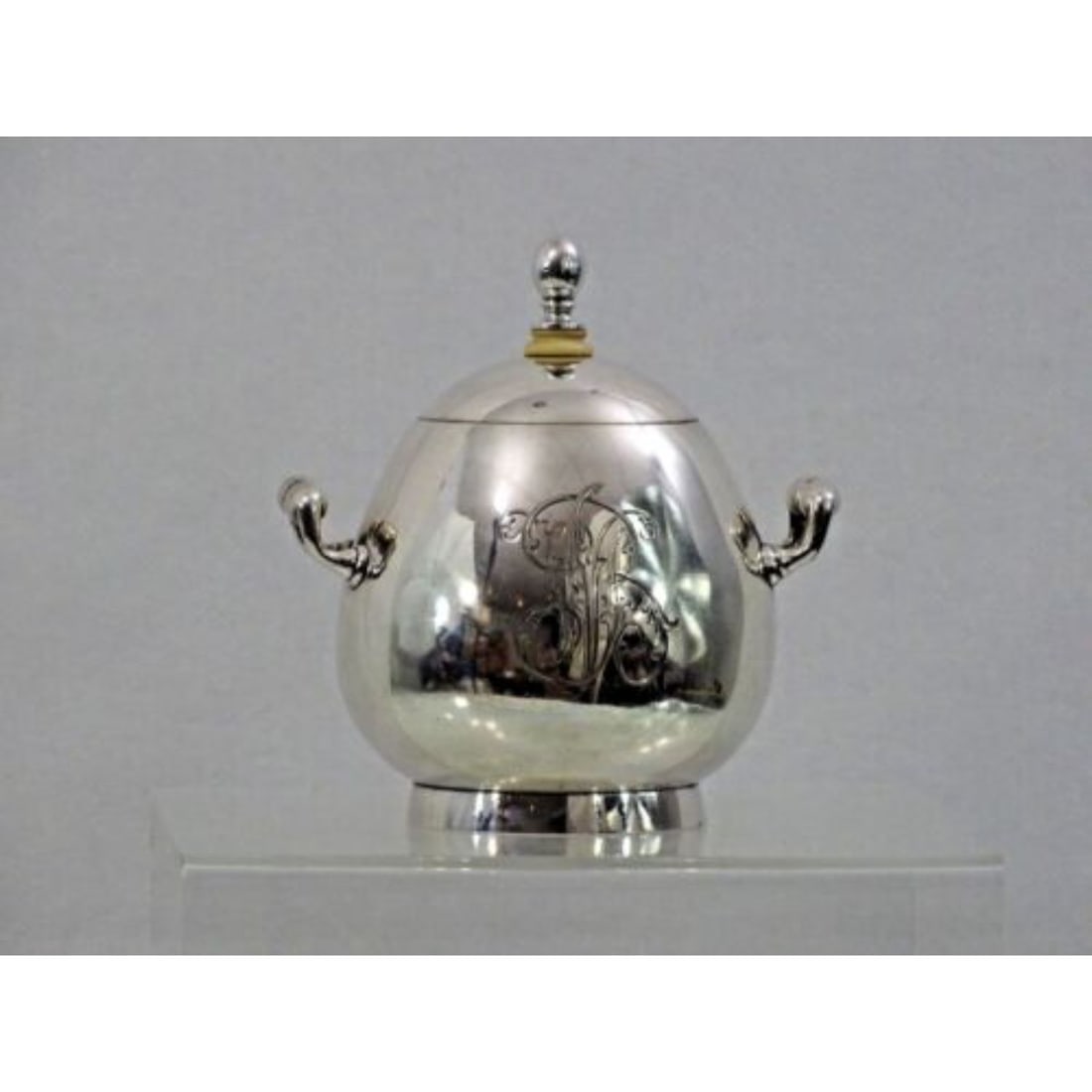 ANTIQUE IMPERIAL RUSSIAN 84 SILVER SUGAR BOWL Faberge Workmaster Erik Kollin EGG: ANTIQUE IMPERIAL RUSSIAN 84 SILVER SUGAR BOWL Faberge Workmaster Erik Kollin EGG
