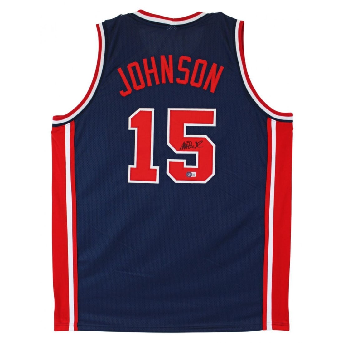 Magic Johnson Signed Jersey (Beckett Hologram) (1 of 2)