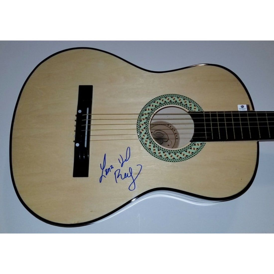 Lana Del Ray Signed Acoustic Guitar (Beckett COA) (1 of 2)