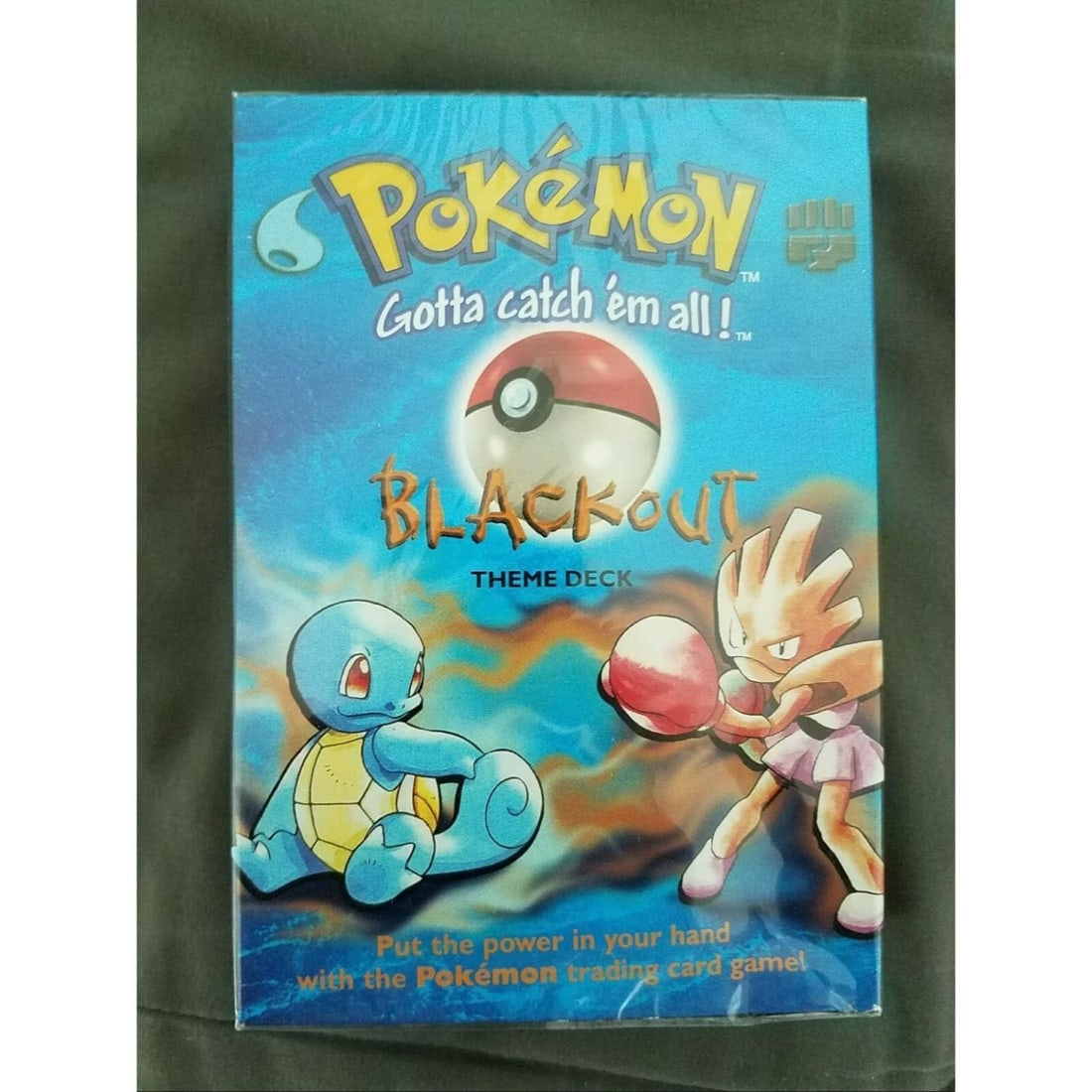 Pokemon Base Set Blackout WOTC Theme Deck Factory Sealed 1999 (1 of 1)