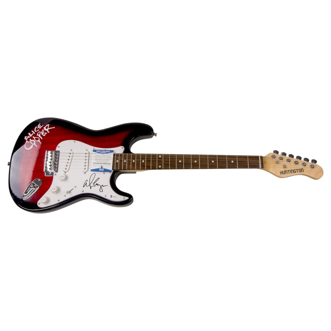 Alice Cooper Signed Full-Size Electric Guitar (JSA COA) (1 of 2)