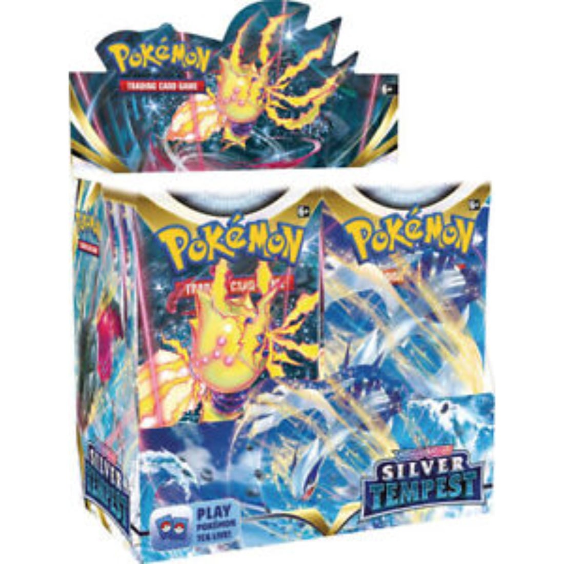 Pokemon Sword & Shield Silver Tempest Booster BoxFactory Sealed: Pokemon Sword & Shield Silver Tempest Booster BoxFactory Sealed