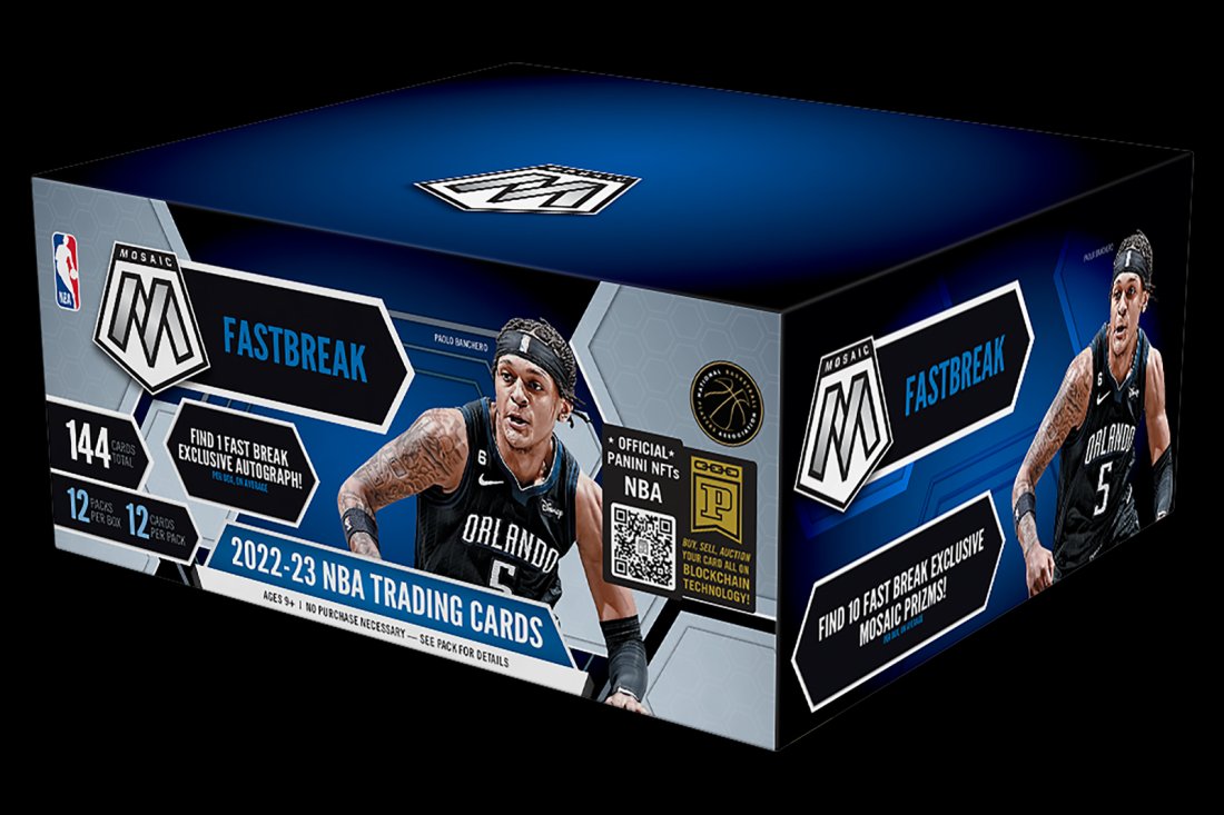 2022-23 Panini Mosaic Fast Break Basketball Hobby Box Factory Sealed (1 of 1)