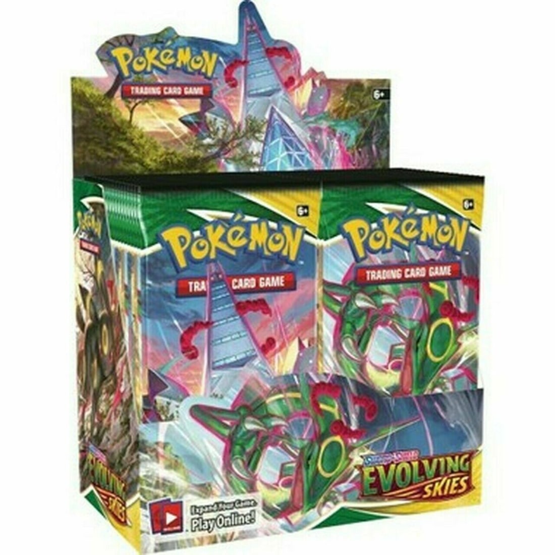 Pokemon TCG Sword & Shield Evolving Skies (Factory Sealed Booster Box): Pokemon TCG Sword & Shield Evolving Skies (Factory Sealed Booster Box)