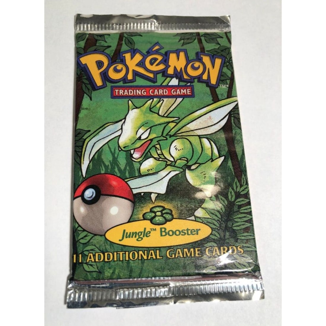 1999 Pokemon Jungle Factory Sealed Booster Pack: 1999 Pokemon Jungle Factory Sealed Booster Pack