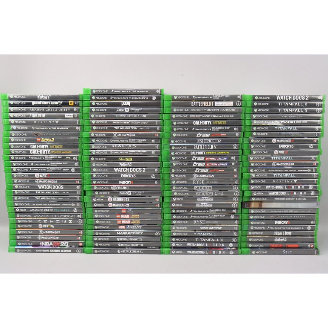 Lot Of 100+ Xbox One Video Games (1 of 5)