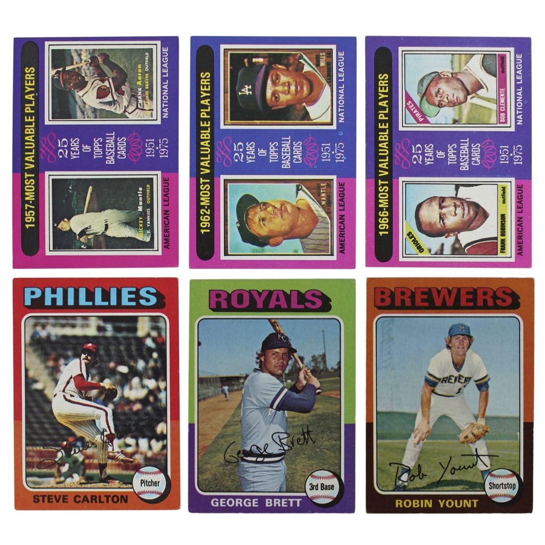 1975 Topps Major League Baseball Complete Trading Card Set Un-signed (1 of 5)