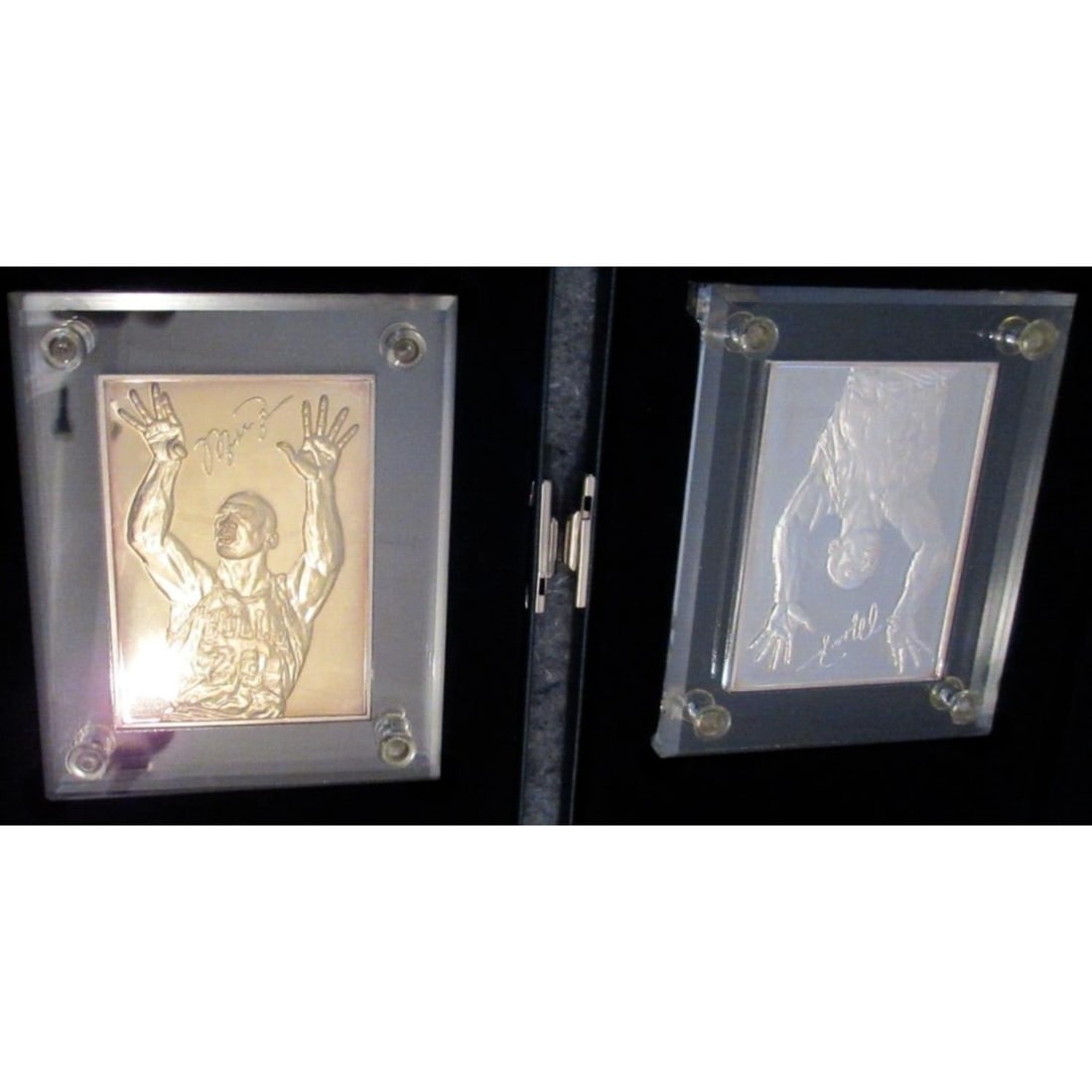 MICHAEL JORDAN 6 oz .999 Fine Silver & 24k Gold Ingots/Cards # /150 SportStrikes: MICHAEL JORDAN 6 oz .999 Fine Silver & 24k Gold Ingots/Cards # /150 SportStrikes