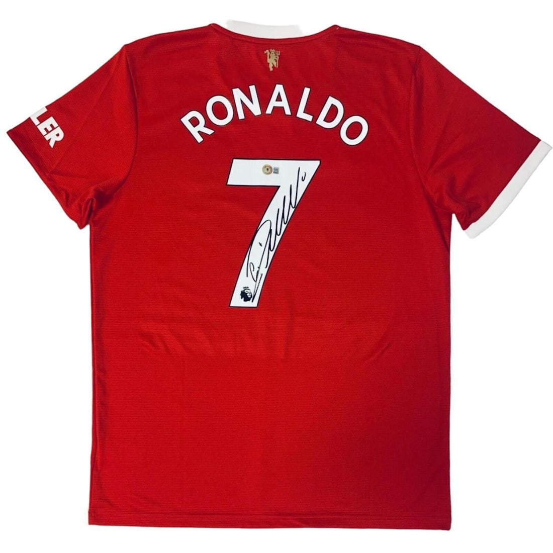 Cristiano Ronaldo Signed Manchester United Home Jersey (Beckett): Cristiano Ronaldo Signed Manchester United Home Jersey (Beckett)