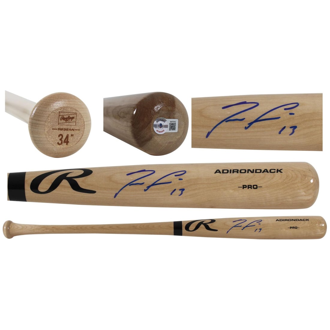 Ronald Acuna Jr. Signed Baseball Bat (Beckett COA) (1 of 2)