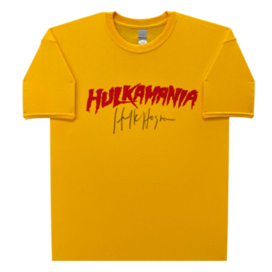 Hulk Hogan Signed Autographed Yellow Shirt JSA Authenticated (1 of 1)