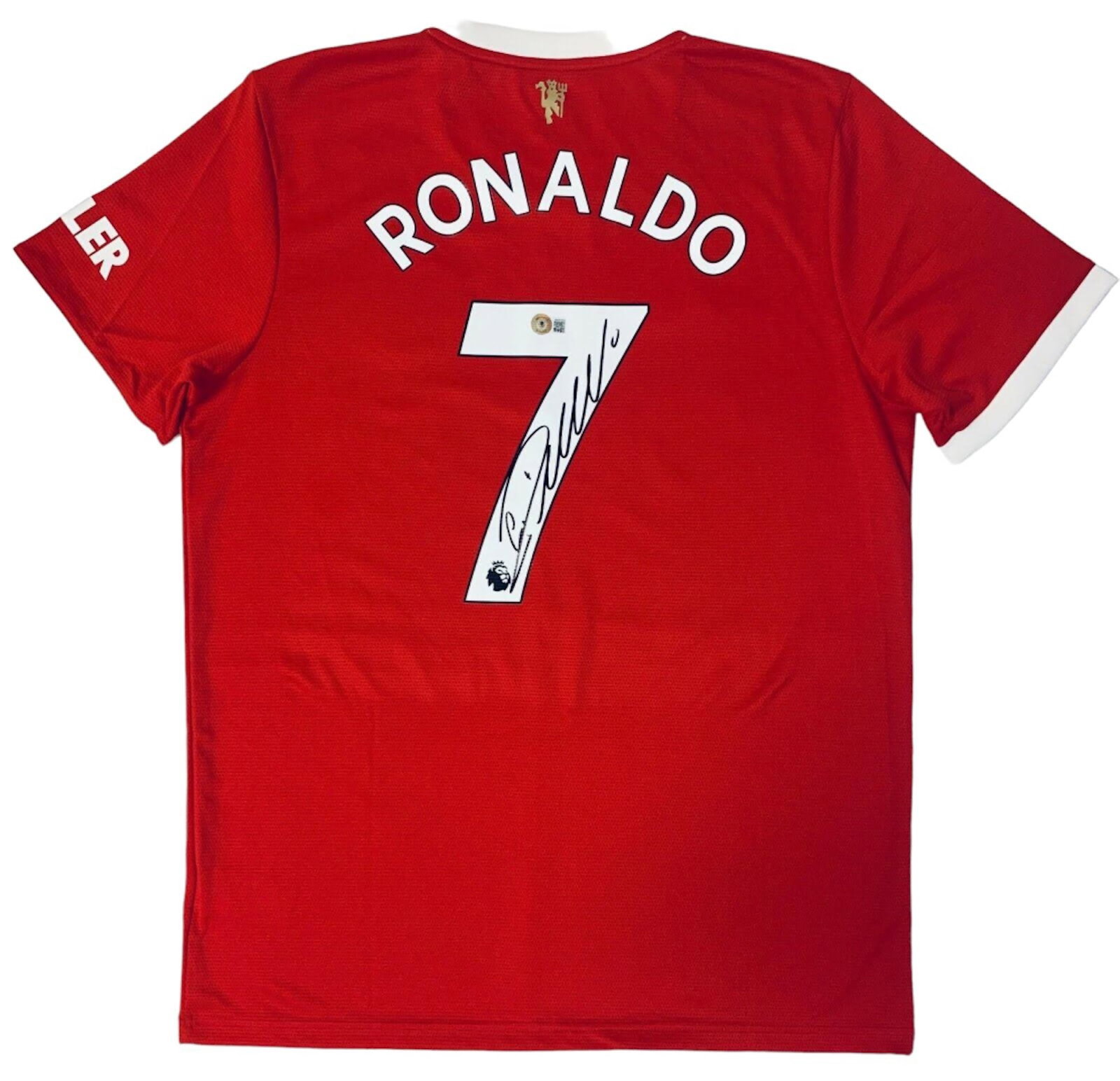 Cristiano Ronaldo Signed Manchester United Home Jersey (Beckett): Cristiano Ronaldo Signed Manchester United Home Jersey (Beckett)