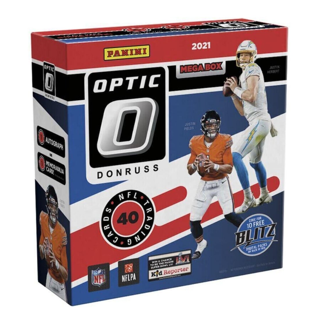 2021 Panini Donruss Optic Football Mega Box Factory Sealed (1 of 1)