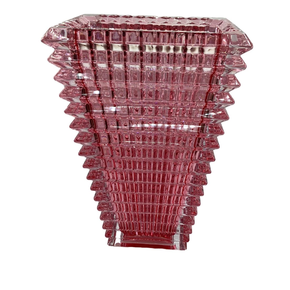 Baccarat style vase H10: Baccarat style vase H10”