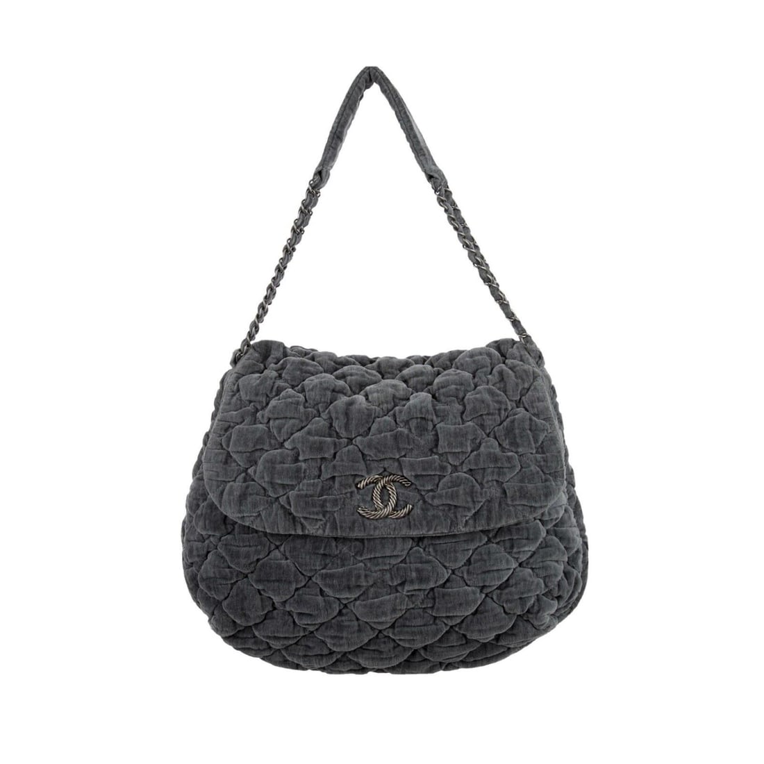 NWOT CHANEL Paris-Moscou Bubble Quilted Velvet Bag NWOT (1 of 5)