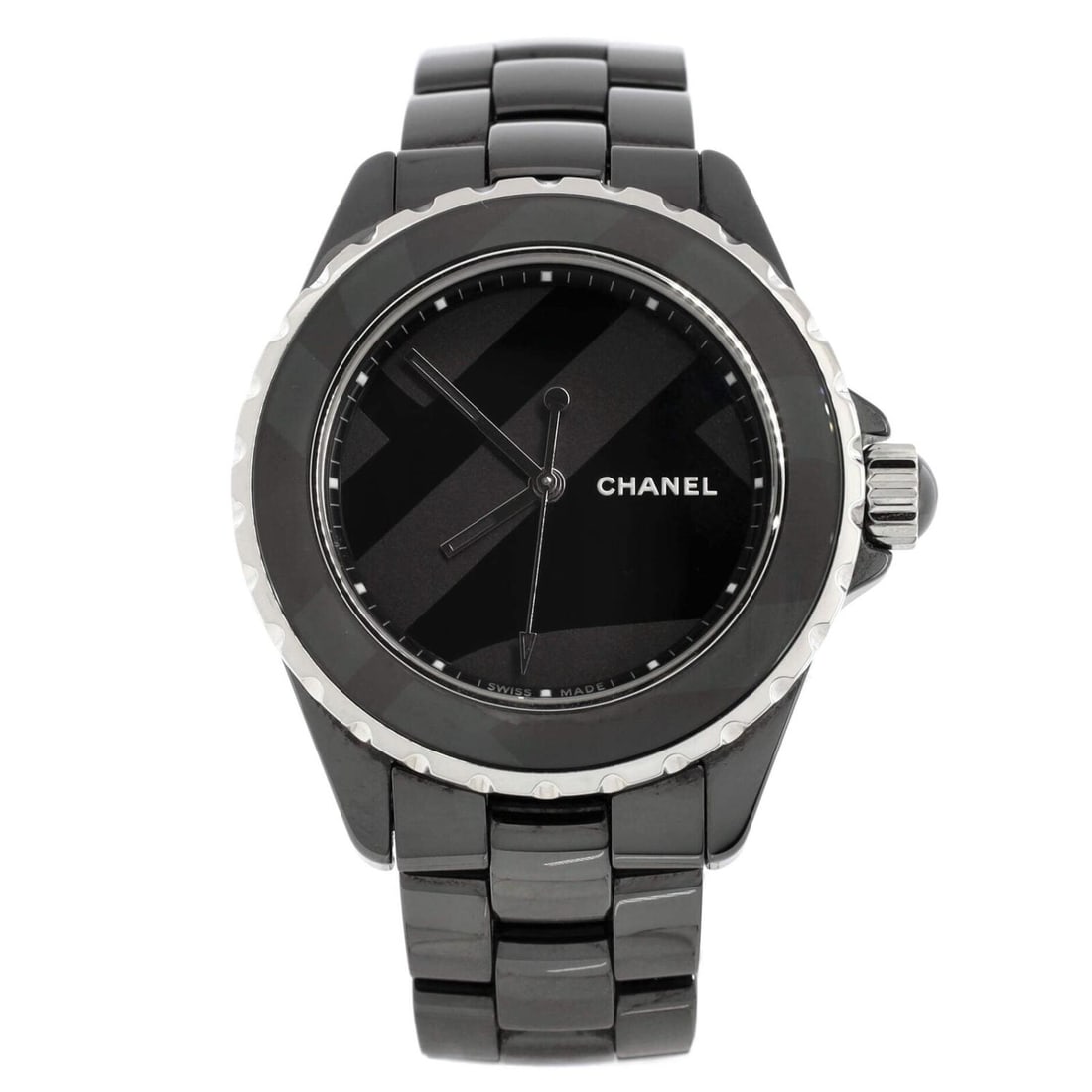 Chanel J12 Untitled Limited Edition Automatic Watch Ceramic and Stainless Steel (1 of 4)