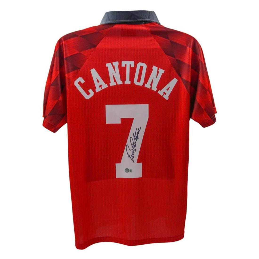 Eric Cantona Signed Manchester United Jersey (Beckett) (1 of 1)