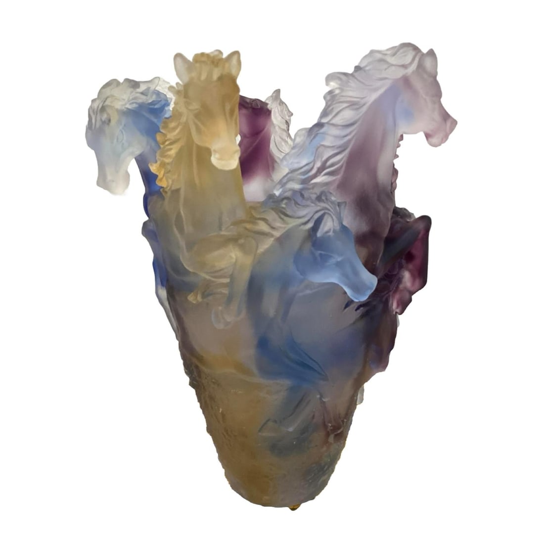 Nancy Daum style horse vase H9 (1 of 2)