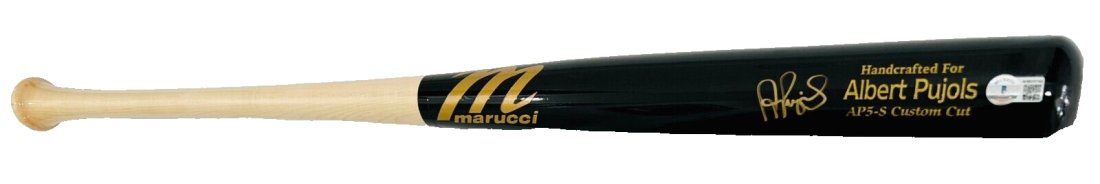 Albert Pujols Signed Custom Game Model Baseball Bat (Beckett COA): Albert Pujols Signed Custom Game Model Baseball Bat (Beckett COA)