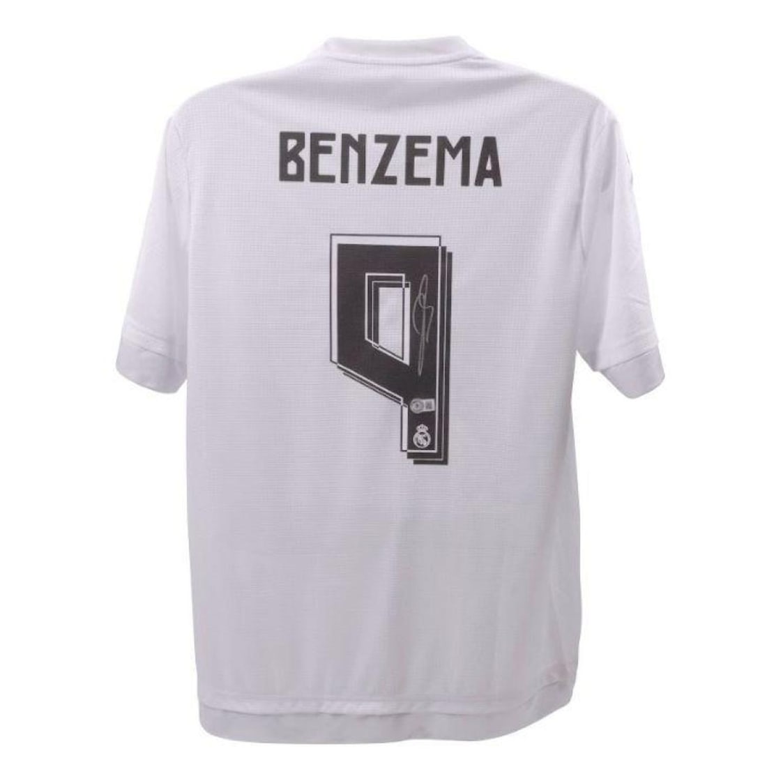 Karim Benzema Signed Real Madrid Jersey (Beckett): Karim Benzema Signed Real Madrid Jersey (Beckett)