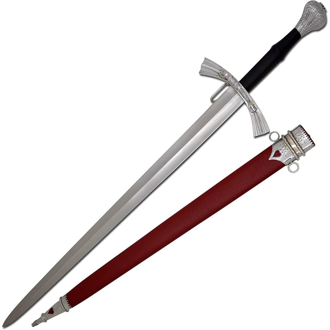 Early 16th Century Style German Bastard Oil Tempered Wallace Sword (1 of 4)