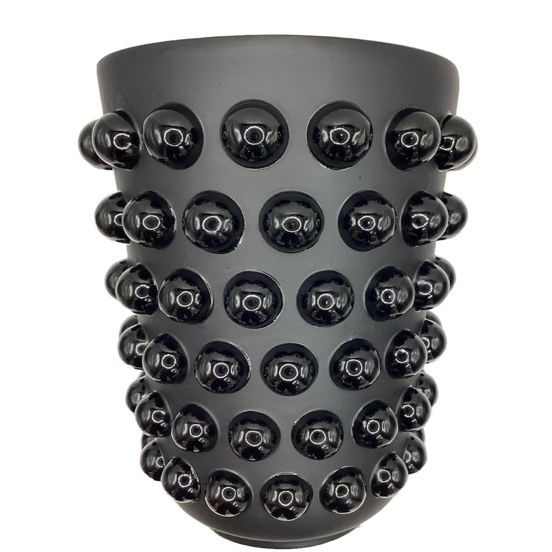 Lalique in the style of mussi vase H8 (1 of 1)